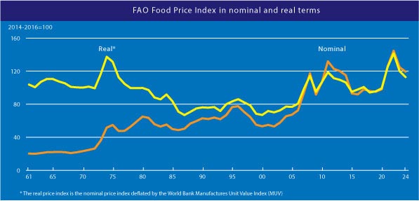 FAO Food Price Index marginally declines in July