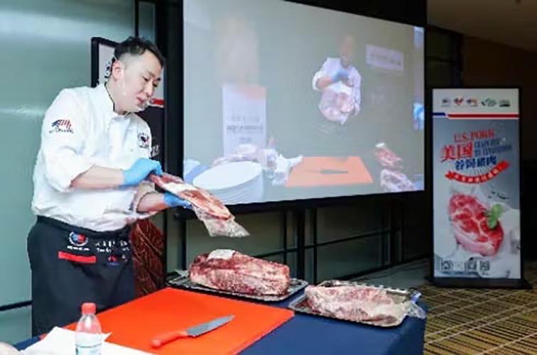USMEF Introduces U.S. Beef and Pork to the Trade in Northeast China