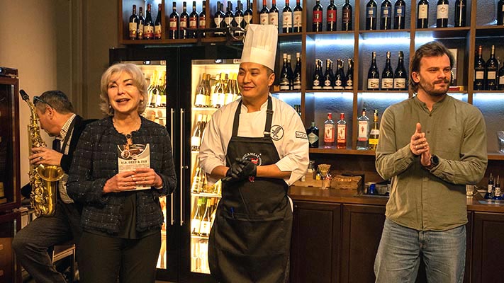 Enogastronomic dinner «U.S. Beef & Jack» for key restaurateurs and retailers in Kazakhstan