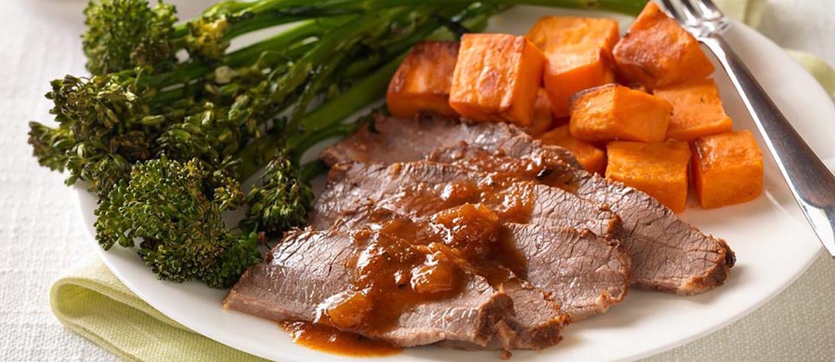 Herbed Onion Beef Brisket