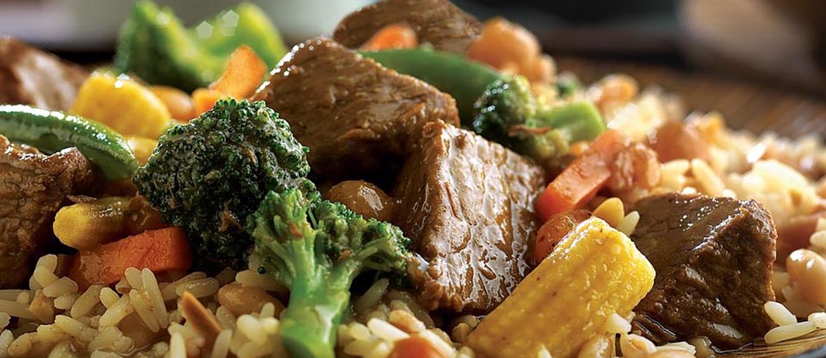 Asian Braised Beef with Vegetables