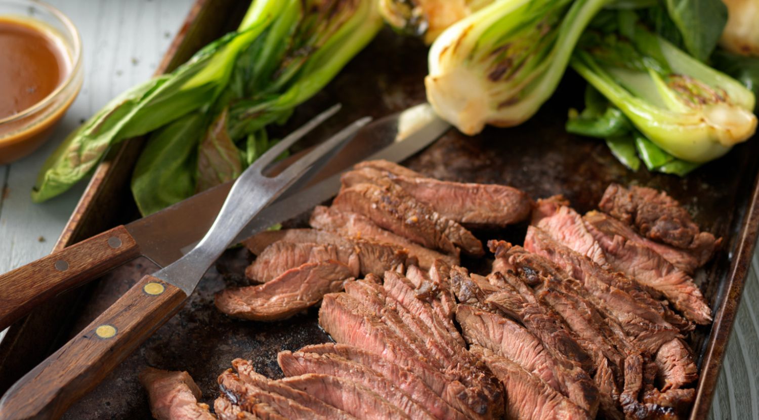 Citrus Ginger Teriyaki Steak