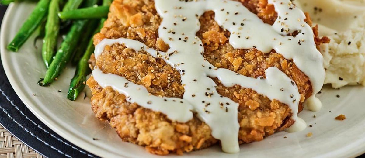 Classic Country-Fried Steaks & Gravy