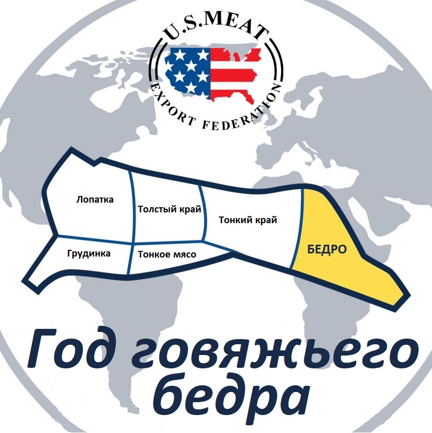 USMEF: 2023 год – год говяжьего бедра!