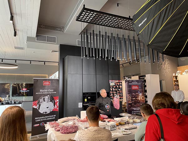American Beef Cutting & Cooking demo conducted in Chisinau