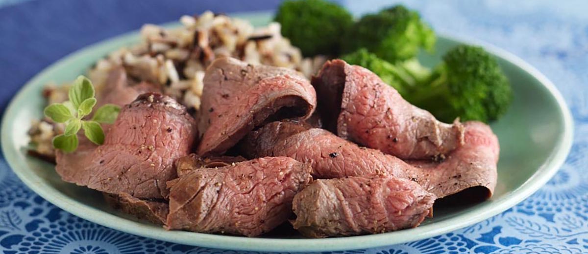 Wine-Marinated Grilled Flank Steak
