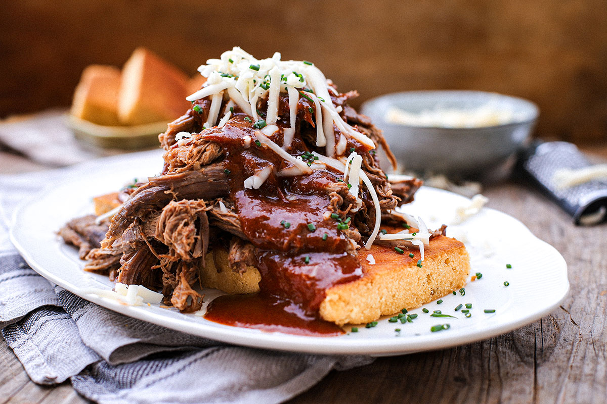 Рваная американская грудинка