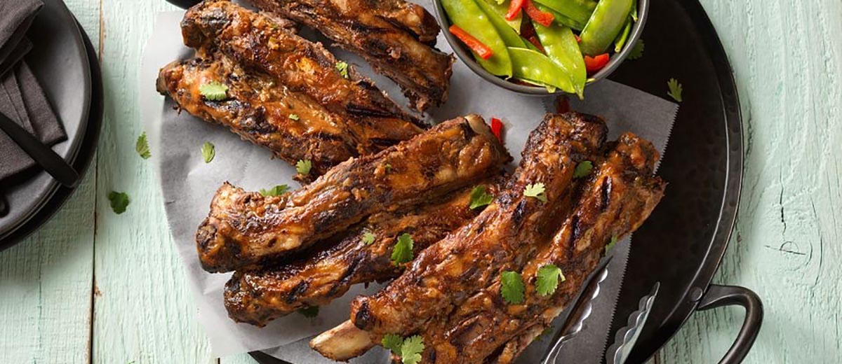 Asian Grilled Beef Ribs