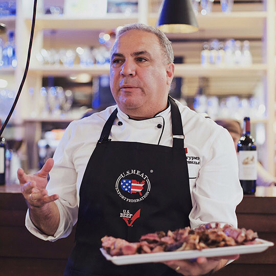 Master class on American beef will be held on April 27 in Tashkent by chef Jorge Sevilla